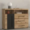 Zestawy Mebli Do Salonu|Komody>Helvetia Komoda z szufladami 120 cm do salonu dąb wotan ROGER
