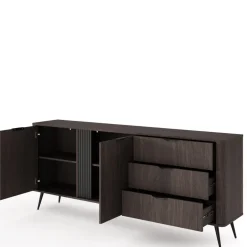 Zestawy Mebli Do Salonu|Komody>LASKI Komoda z szufladami 195 cm do salonu dąb dunin VALIO