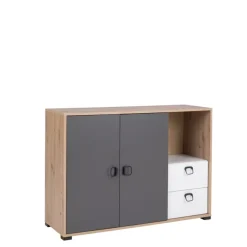 Zestawy Mebli Młodzieżowych|Komody>JUREK Komoda z szufladami 120 cm do pokoju młodzieżowego CAMERUN