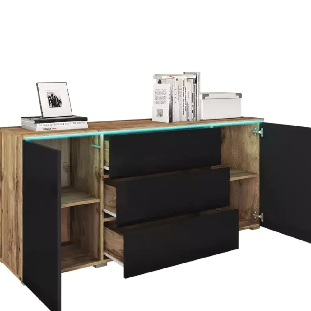 Komody>BRATEX Komoda z szufladami 150 cm VELLORE