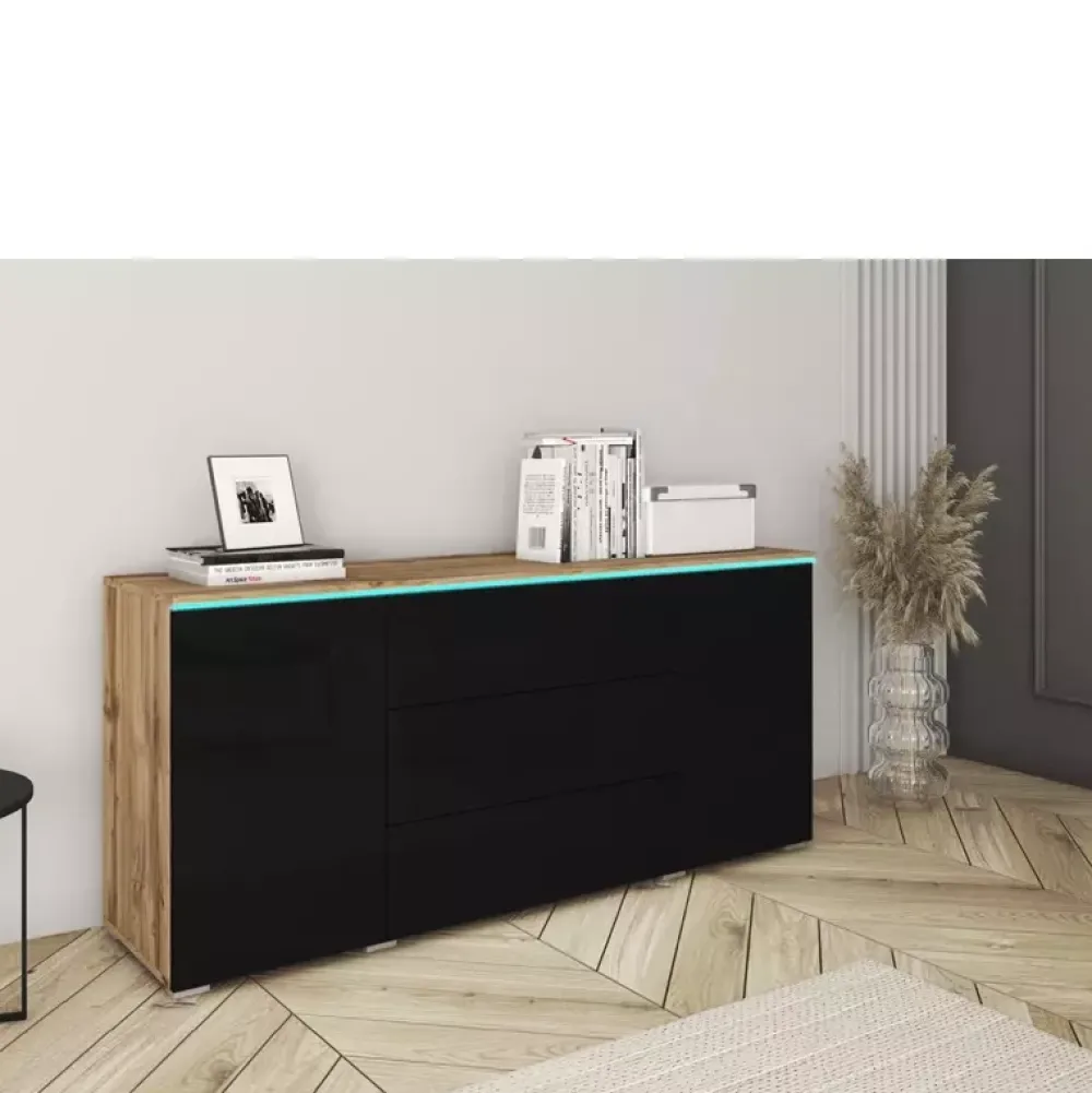 Komody>BRATEX Komoda z szufladami 150 cm VELLORE