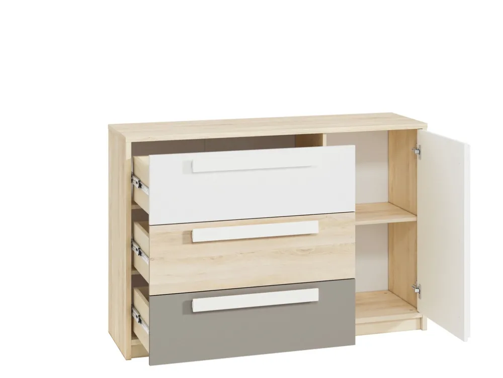 Zestawy Mebli Młodzieżowych|Komody>ML Meble Komoda z szufladami do pokoju młodzieżowego DROP