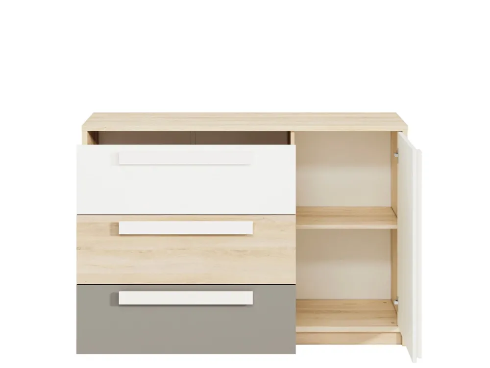 Zestawy Mebli Młodzieżowych|Komody>ML Meble Komoda z szufladami do pokoju młodzieżowego DROP