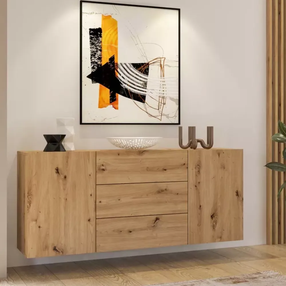 Zestawy Mebli Do Salonu|Komody>Helvetia Komoda z szufladami do salonu AVENTELI