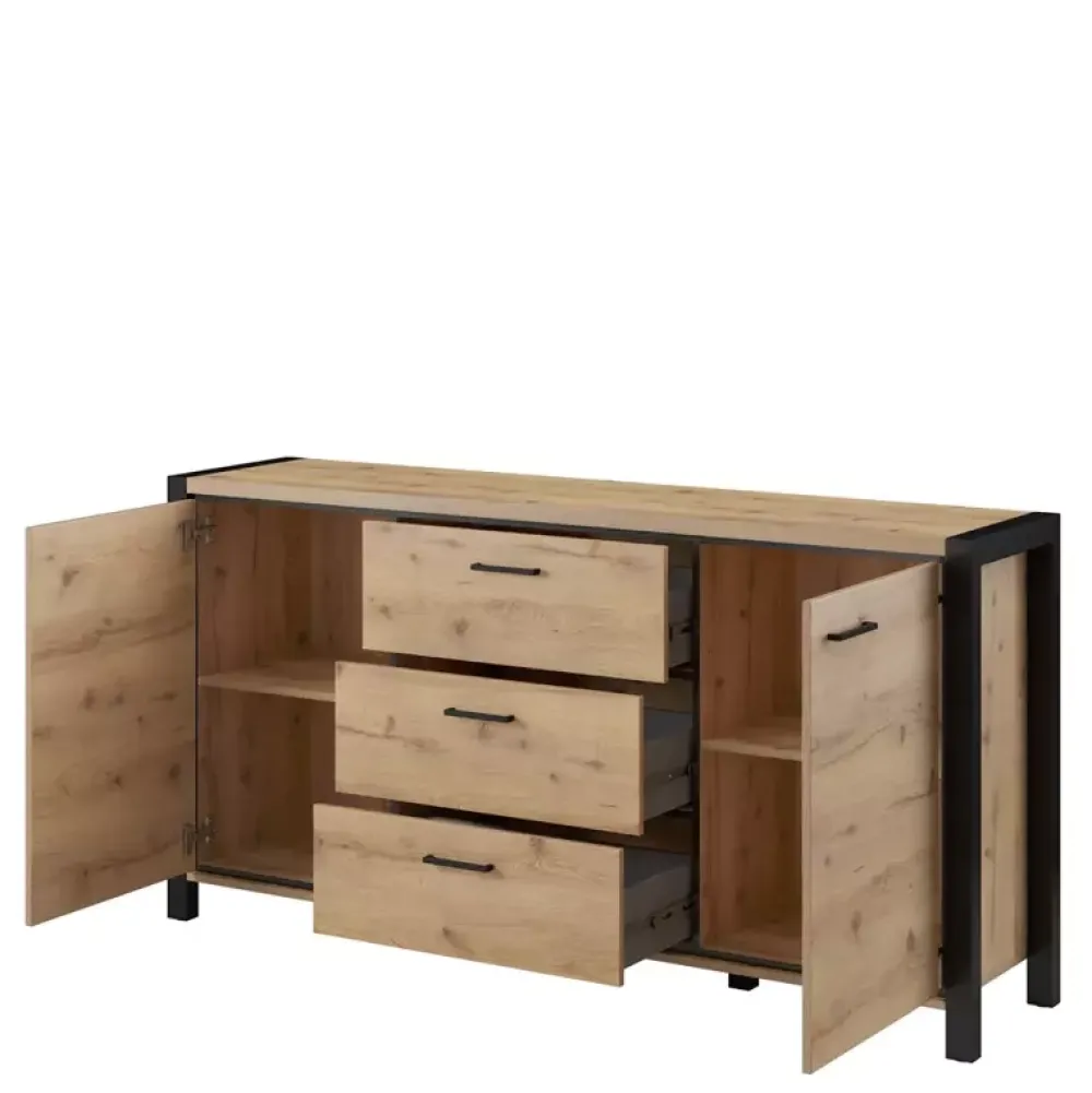 Zestawy Mebli Do Salonu|Komody>Helvetia Komoda z szufladami do salonu ANGELINO