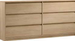 Komody>GAŁA MEBLE Komoda z szufladami do salonu 180 cm MARANTA