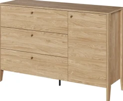 Zestawy Mebli Do Sypialni|Komody>lenart. Komoda z szufladami do sypialni 136 cm COZY drzwi