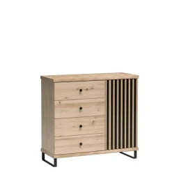 Komody>JARSTOL Komoda z szufladami drzwi CALIS