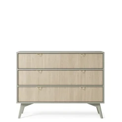 Komody>PIASKI Komoda z szufladami FLOW jodełka scandi