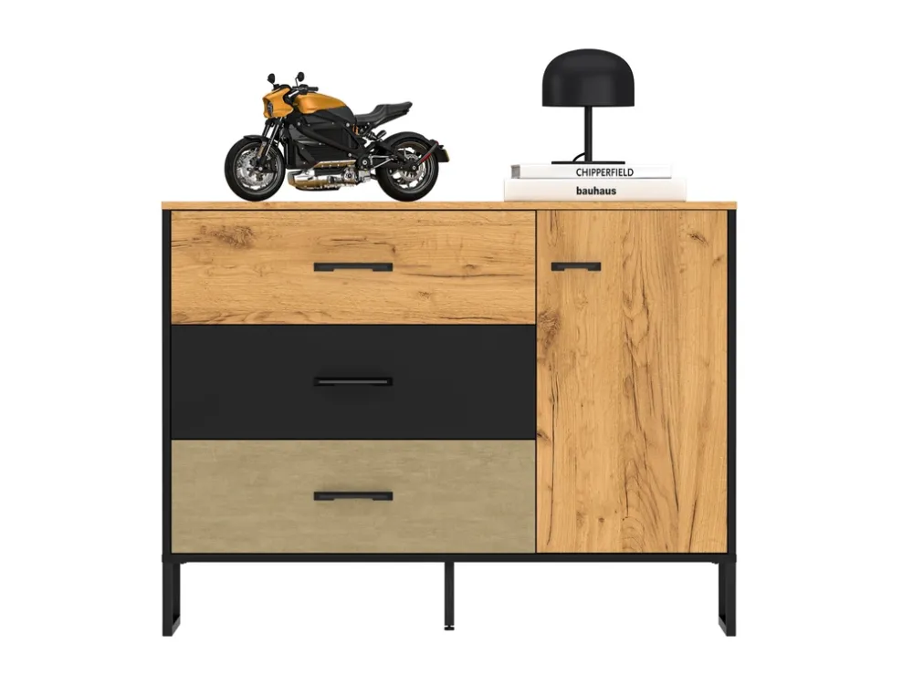 Zestawy Mebli Młodzieżowych|Komody>ML Meble Komoda z szufladami oraz cichym domykiem do pokoju młodzieżowego COLT