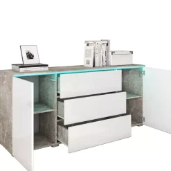 Komody>BRATEX Komoda z szufladami VELLORE