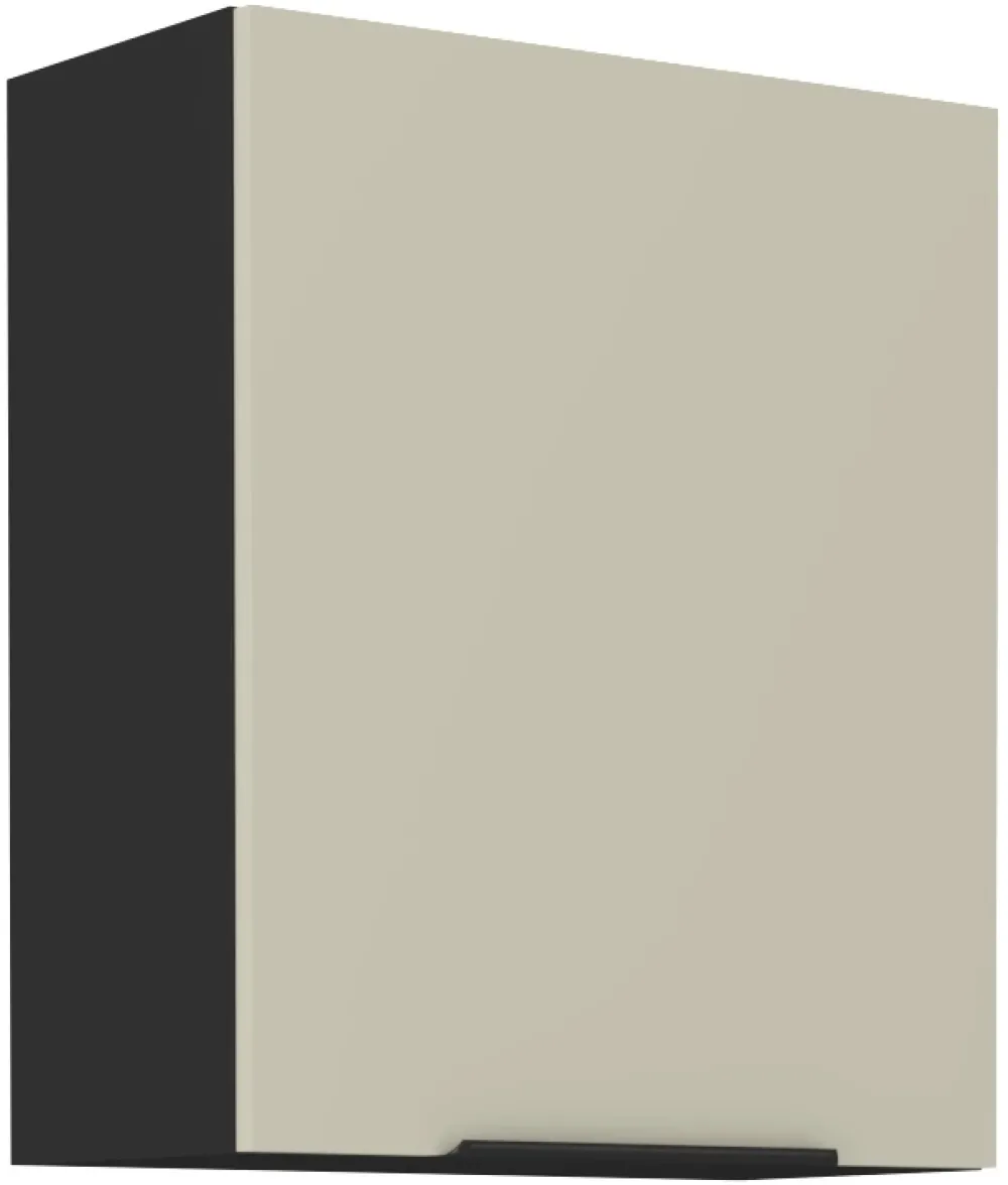 Meble Kuchenne>Lempert Komplet mebli kuchennych 260 cm SELENA cichy domyk czerń kaszmir