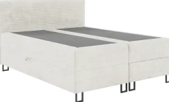 Łóżka Małżeńskie|Łóżka Ze Stelażem></noscript>BROMARKT Kontynentalne łóżko dwuosobowe tapicerowane do sypialni 160x200 cm TESSA