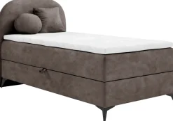 Łóżka Młodzieżowe|Łóżka Ze Stelażem>BROMARKT Kontynentalne łóżko dziecięce 90x200 cm do sypialni SERENO