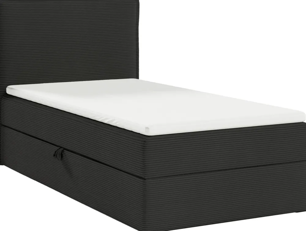 Łóżka Młodzieżowe|Łóżka Ze Stelażem>BROMARKT Kontynentalne łóżko dziecięce 90x200 cm z pojemnikiem MALIBU