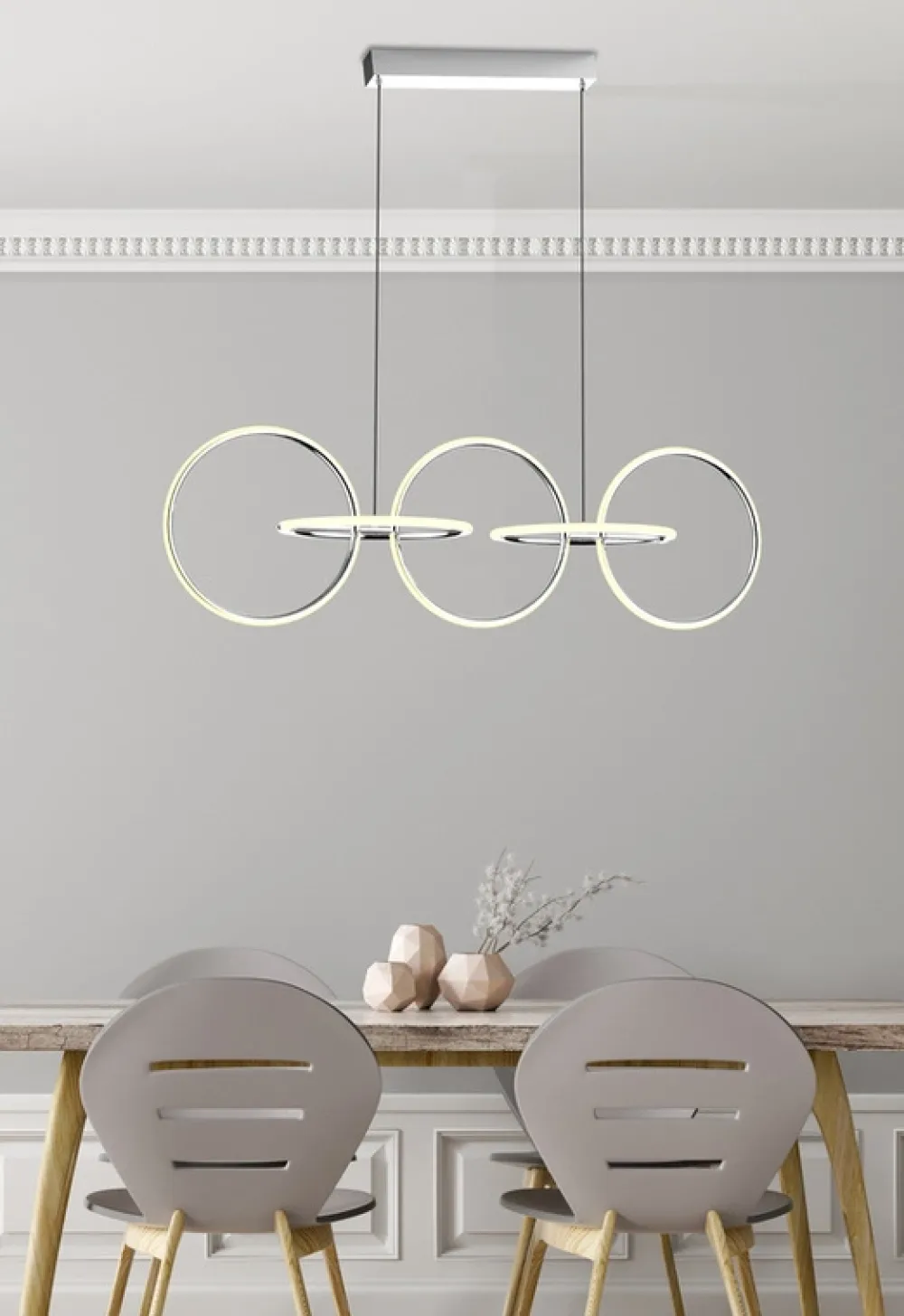 Oświetlenie Sypialni|Oświetlenie Salonu>Apeti KOS ZWIS 114X35 60W LED CHROMOWY 4000K