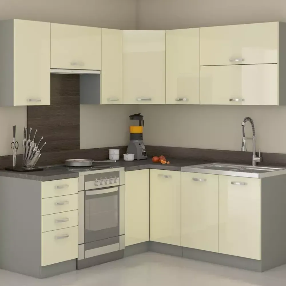 Meble Kuchenne>Lempert Kremowe meble do kuchni CARMEN 5