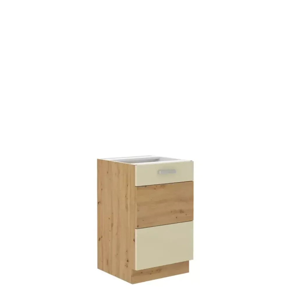 Meble Kuchenne>Lempert Kremowe meble kuchenne AGATA 1