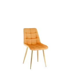 Krzesła Tapicerowane|Krzesła>BRIGHT FURNITURE Krzesło welurowe CIRI