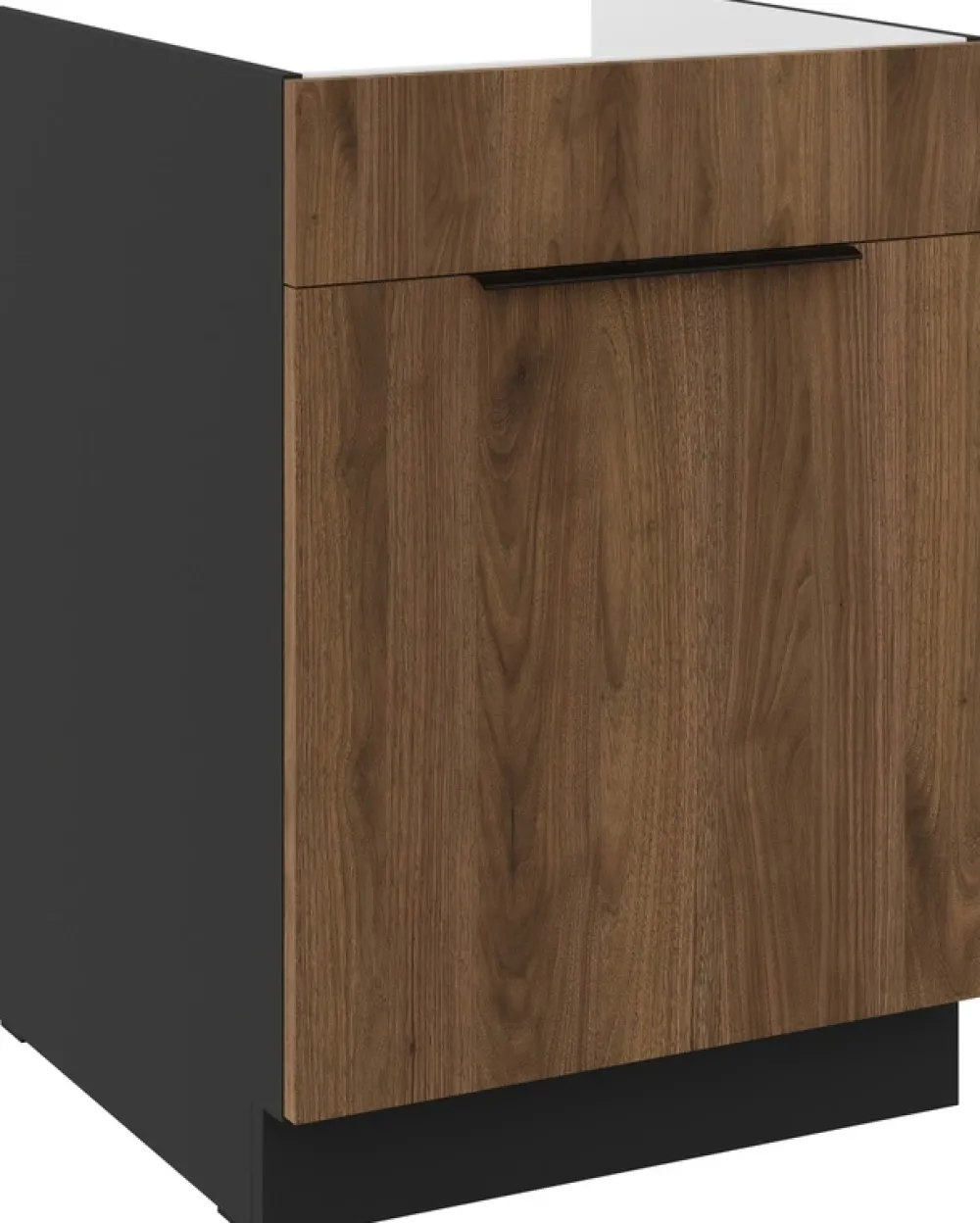 Meble Kuchenne>Lempert Kuchenna szafka pod zlewozmywak 60 cm MARGARET orzech okapi