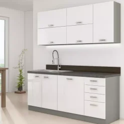 Meble Kuchenne>Lempert Kuchnia Blanka Zestaw 3