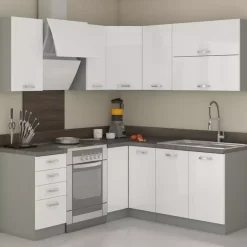 Meble Kuchenne>Lempert Kuchnia Blanka Zestaw 5