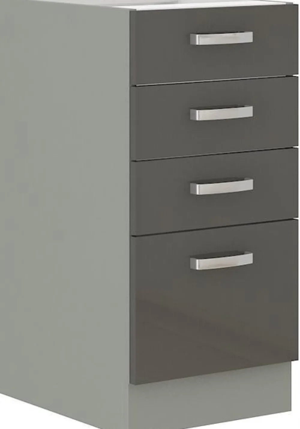 Meble Kuchenne>Lempert Kuchnia SILVER Zestaw 5 szary