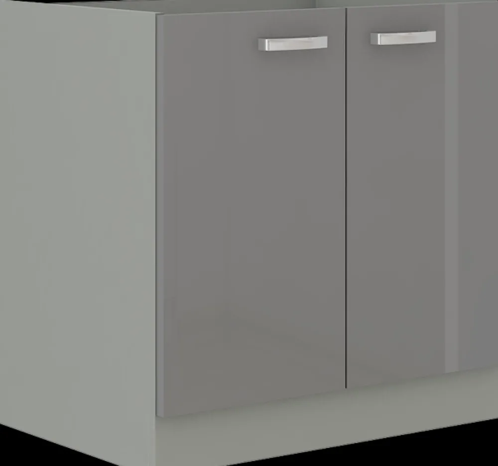 Meble Kuchenne>Lempert Kuchnia SILVER Zestaw 5 szary