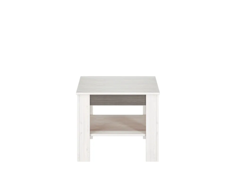 Zestawy Mebli Młodzieżowych|Ławy I Stoliki>ML Meble Kwadratowy stolik kawowy do salonu 67x67 cm BLANCO