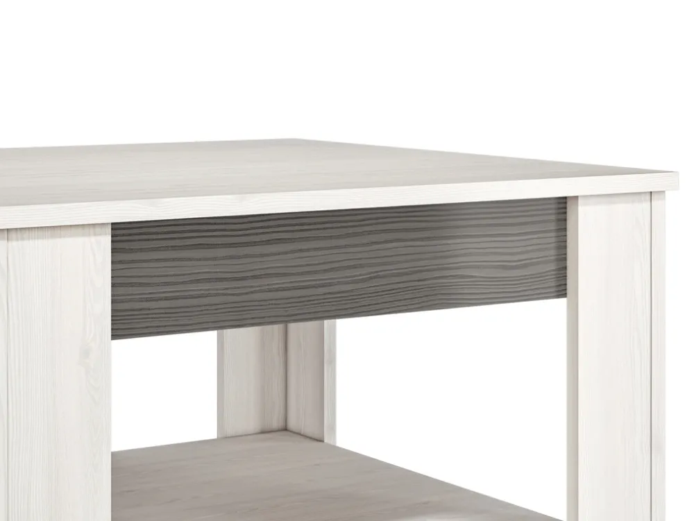 Zestawy Mebli Młodzieżowych|Ławy I Stoliki>ML Meble Kwadratowy stolik kawowy do salonu 67x67 cm BLANCO