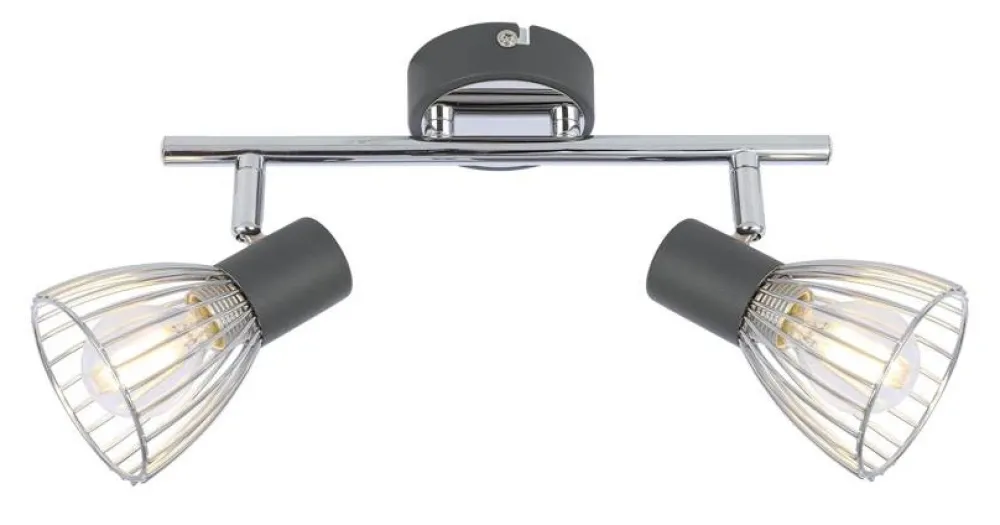 Oświetlenie Przedpokoju|Oświetlenie Jadalni>Candellux Lighting LAMPA ŚCIENNA MODO LISTWA E14 CZARNY+CHROM