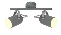 Oświetlenie Pokoju Dziecięcego|Oświetlenie Przedpokoju>Candellux Lighting Lampa ścienna Gray listwa E14 szary