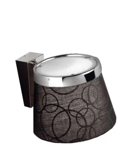 Oświetlenie Przedpokoju|Oświetlenie Sypialni>Candellux Lighting Lampa ścienna kinkiet czarny chrom Impresja