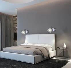 Oświetlenie Przedpokoju|Oświetlenie Salonu>Candellux Lighting Lampa ścienna kinkiet 1X40W E14 czarny + chrom MODO