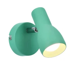 Oświetlenie Pokoju Dziecięcego|Oświetlenie Sypialni>Candellux Lighting Lampa ścienna kinkiet 1X40W E14 miętowy PICARDO