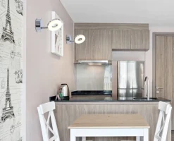 Oświetlenie Sypialni|Oświetlenie Salonu>Candellux Lighting Lampa ścienna kinkiet 1X5W LED chrom THEMA