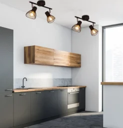 Oświetlenie Przedpokoju|Oświetlenie Jadalni>Candellux Lighting Lampa ścienna listwa 2xE14 39cm czarny FLY