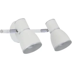 Oświetlenie Przedpokoju|Oświetlenie Łazienki></noscript>Candellux Lighting Lampa ścienna listwa 2X40W E14 biały/chrom FIDO