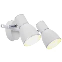 Oświetlenie Przedpokoju|Oświetlenie Łazienki></noscript>Candellux Lighting Lampa ścienna listwa 2X40W E14 biały/chrom FIDO