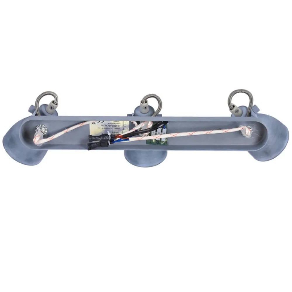 Oświetlenie Przedpokoju|Oświetlenie Jadalni>Candellux Lighting Lampa ścienna listwa 3X40W GU10 szary mat ASH