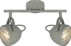 Oświetlenie Przedpokoju|Oświetlenie Jadalni>Candellux Lighting Lampa ścienna listwa 2X50W GU10 betonowy szary PENT