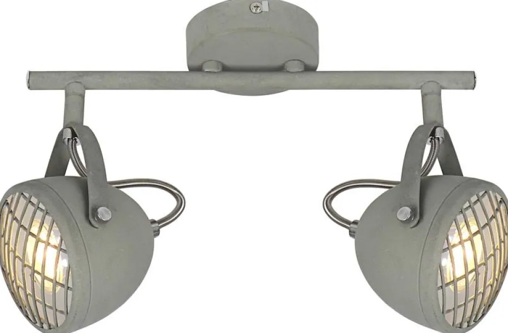 Oświetlenie Przedpokoju|Oświetlenie Jadalni>Candellux Lighting Lampa ścienna listwa 2X50W GU10 betonowy szary PENT