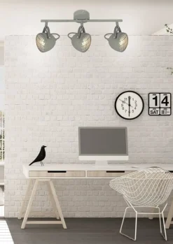 Oświetlenie Przedpokoju|Oświetlenie Jadalni>Candellux Lighting Lampa ścienna listwa 3X50W GU10 betonowy szary PENT