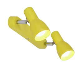 Oświetlenie Pokoju Dziecięcego|Oświetlenie Sypialni></noscript>Candellux Lighting Lampa ścienna sufitowa listwa żółta 2x40W Picardo