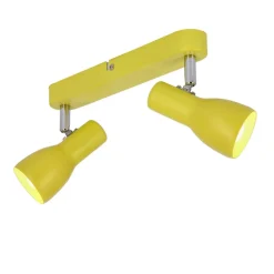 Oświetlenie Pokoju Dziecięcego|Oświetlenie Sypialni></noscript>Candellux Lighting Lampa ścienna sufitowa listwa żółta 2x40W Picardo