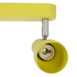 Oświetlenie Pokoju Dziecięcego|Oświetlenie Sypialni></noscript>Candellux Lighting Lampa ścienna sufitowa listwa żółta 2x40W Picardo