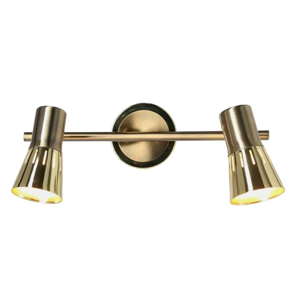 Oświetlenie Przedpokoju|Oświetlenie Jadalni>Candellux Lighting Lampa ścienna/listwa sufitowa ARNEA złota