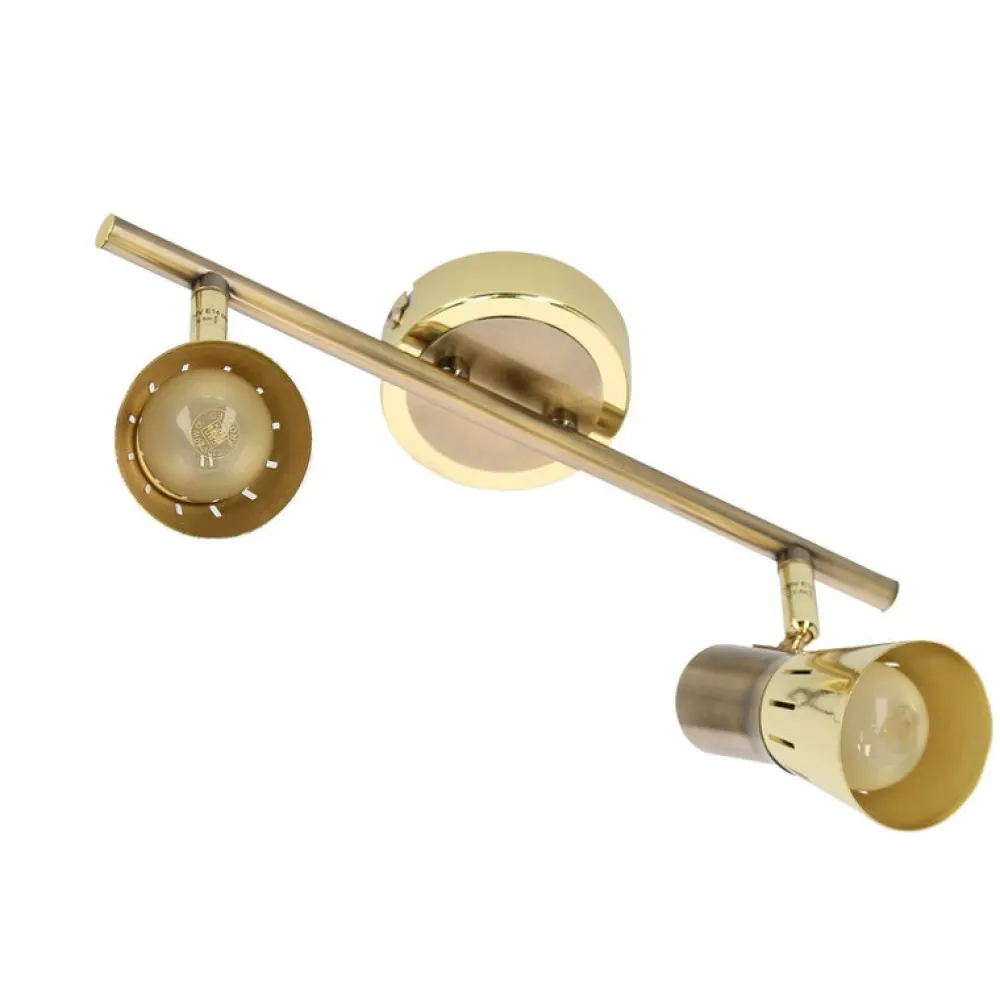 Oświetlenie Przedpokoju|Oświetlenie Jadalni>Candellux Lighting Lampa ścienna/listwa sufitowa ARNEA złota