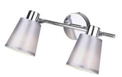 Oświetlenie Jadalni|Oświetlenie Sypialni>Candellux Lighting Lampa listwa sufitowa PIN chrom 2x40W