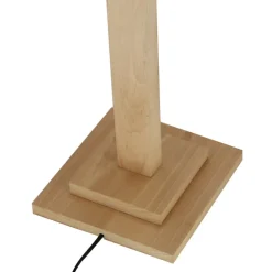 Oświetlenie Jadalni|Oświetlenie Salonu></noscript>alset Lampa podłogowa LED stojąca 120cm drewno naturalne